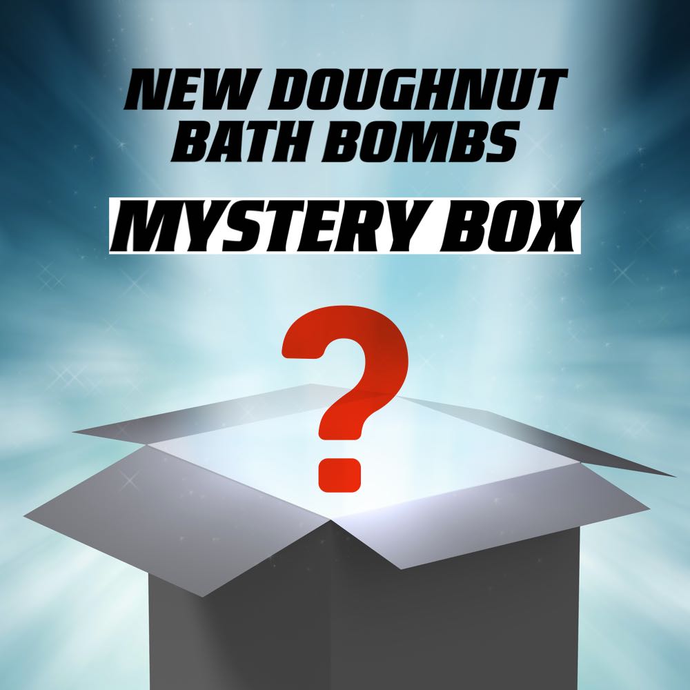 Bath Bomb Mystery Box - New Doughnut Bath Bombs Lather Up UK