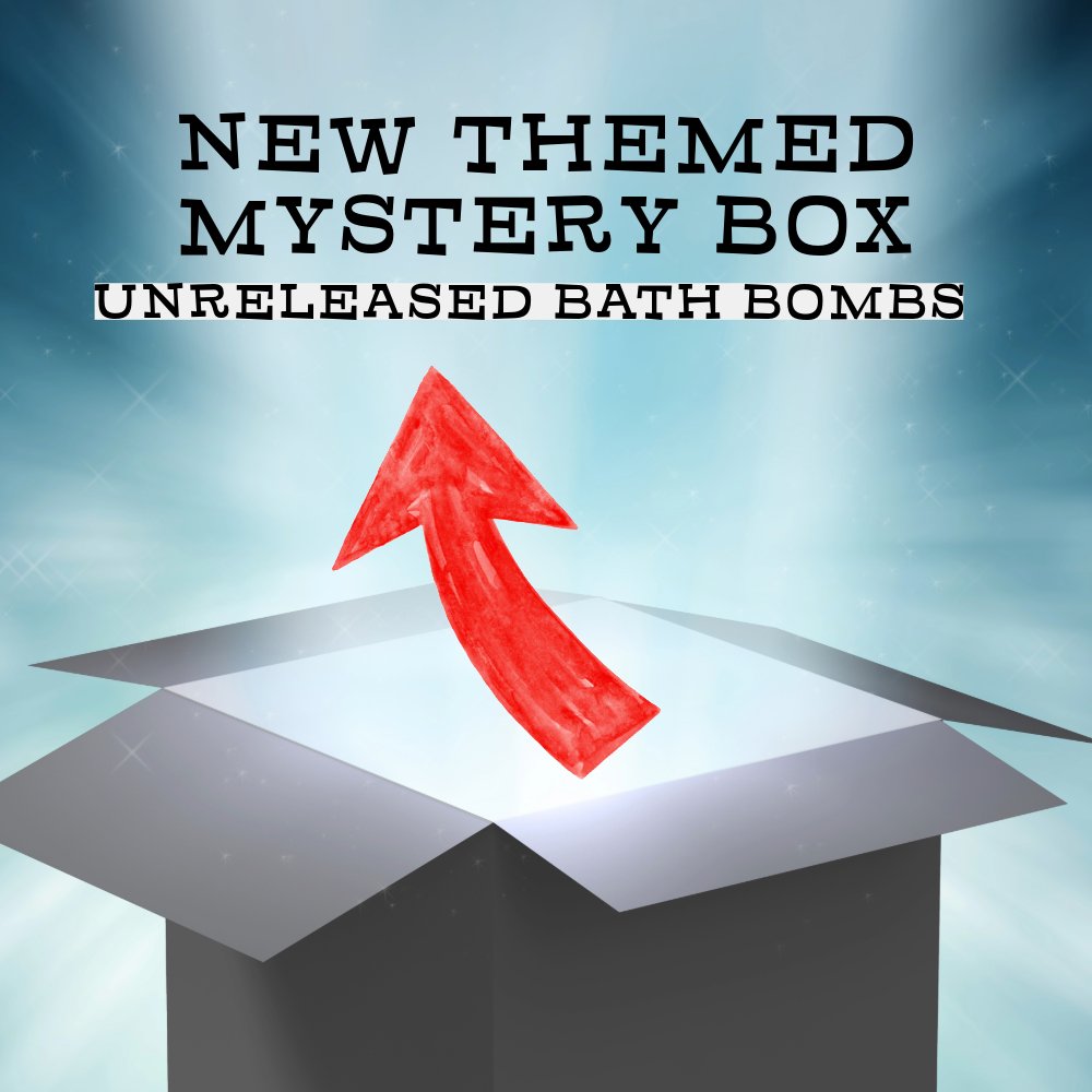 New Themed Mystery Box - Unreleased Bath bombs